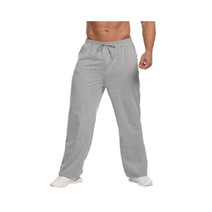 กางเกงวอร์มผู้ชายผ้าฝ้าย 100% ดีไซน์เนอร์ ออกแบบเอง ปักลายได้ เอวกลาง ทรงลำลอง ขาตรง ขากว้าง ผ้าลูกฟูก หลากสี - Product Image 4