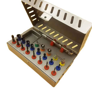 Ensemble d'Implant Dentaire Manuel Réutilisable en Acier Inoxydable Fabriqué sur Mesure 2025 de 22 Pièces Kit d'Instruments Chirurgicaux à Usage Hospitalier - Product Image 4
