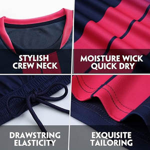 Uniforme de Fútbol Personalizado Profesional, Conjunto de Camiseta de Fútbol Personalizada para Hombre y Mujer, Manga Corta, Logotipo del Club, Nombre y Número Impresos - Product Image 3