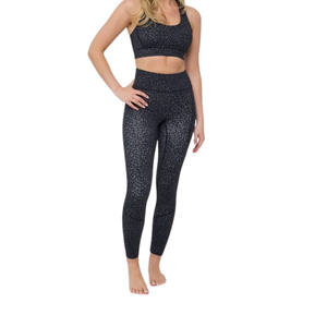Conjunto de Yoga y Fitness para Mujer, Último Modelo, Personalizado al por Mayor, Impresión por Sublimación, Ropa Deportiva Elástica, Conjunto de Moda - Product Image 1
