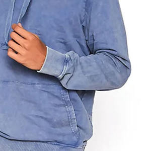 Último diseño de los hombres de lavado ácido sudaderas con capucha de impresión personalizada tamaño cómodo calidad superior precio barato para los hombres de lavado ácido sudaderas con capucha - Product Image 4