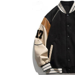 Chaquetas Varsity de Borrego Antibacterianas para Hombre y Mujer, de Alta Calidad, en Todos los Tamaños y Colores, Estilo Nuevo con Cuello Alto - Product Image 3