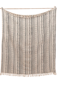 De algodón manta venta al por mayor de textiles para el hogar tejida a mano india manta - Product Image 2