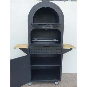 เตาบาร์บีคิวพกพา DORELLO SOBA รุ่นทันสมัย พร้อมเตาอบพิซซ่า ปรับความสูงได้ รองรับคนได้ 5 คน เหมาะสำหรับงานปาร์ตี้ครัวเรือน คริสต์มาส และใช้ในบ้าน - Product Image 1