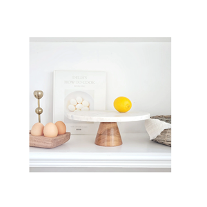 Wholesale Bulk Wooden & Marble Cake <b>Stand</b> for Wedding Decoration <b>Table</b> <b>Top</b> <b>Display</b> Handcrafted Modern Design New Arrival - Product Image 5