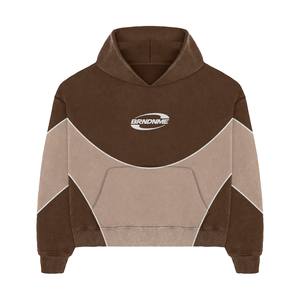 OEM ODM último de moda personalizado de gran tamaño ajustado DTG impreso chándales de algodón para Unisex deportes Fitness casual chándales - Product Image 1