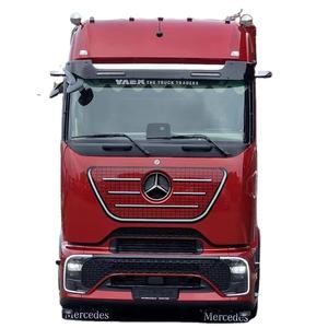 Tracteur routier 2025 robuste 4x2, 630 CV, diesel, transmission automatique, système pneumatique complet, retardateur, cabine longue portée à toit surélevé - Product Image 1