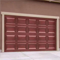 Portes de garage sectionnelles résistantes à la corrosion à commande à distance, prix de gros, pour usage résidentiel, maison individuelle, bâtiment commercial