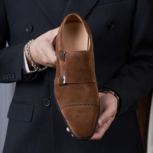 Durable <b>Cow</b> Leather Work Shoes with Anti Odor Lining and Non Slip Heel Casual Shoes for Men Daily Shoes - Product Image 4