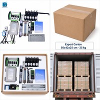 Télécommande sans fil DLK à 5 boutons pour grue, étanche 500M, proportionnelle, DC12V 24V 433MHz, rechargeable, pour grue montée sur camion