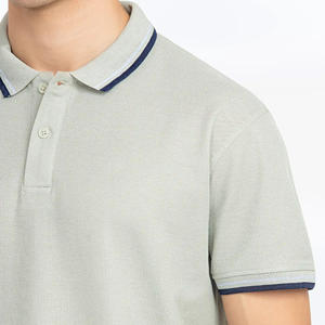 Uniforme de Empresa de Alta Calidad, 220 g/m², Poliéster y Algodón, para Hombre, Camisa con Logotipo Bordado Personalizado, Transpirable, de Secado Rápido y Ecológico - Product Image 3