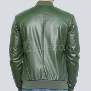 Veste en cuir pour hommes automne hiver meilleure qualité veste en cuir pour hommes veste en cuir véritable pour hommes - Product Image 3