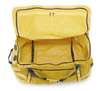 Bolsa Deportiva de Poliéster Resistente, de Gran Capacidad, con Cierre de Cremallera, Diseño Nuevo y Lujoso en Amarillo Liso, Personalizable con Logotipo, 100% Nailon