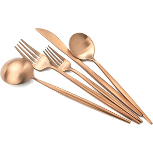 Ensemble de couverts de table en acier miroir pour la salle à manger et autres fournitures de table au prix le plus bas Ensemble de couverts - Product Image 1
