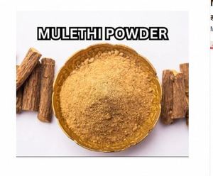 Polvo de Mulethi Natural Antipigmentación, Polvo de Mulethi de Calidad Premium para Exportación, Polvo de Mulethi para Aclarar la Piel - Product Image 3