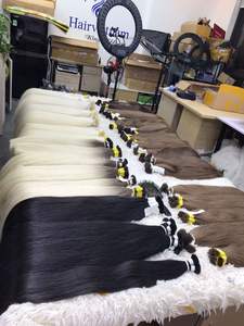 ผมต่อแบบตรงธรรมชาติสำหรับผู้หญิง ขายส่งจำนวนมาก - Product Image 3