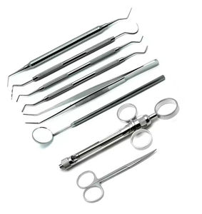 Mejor oferta Juego de examen dental Juego dental Kit de examen dental básico Juego de instrumentos de diagnóstico básico dental Aprobado por CE ISO - Product Image 1