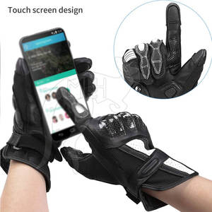 Guantes de Motociclismo de Carreras con Pantalla Táctil de Cuero PU Impermeable y Transpirable para Ciclismo - Product Image 6