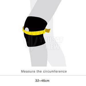 Nouveauté, genouillères d'haltérophilie réglables, genouillères unisexes, genouillères de gymnastique personnalisées OEM - Product Image 3