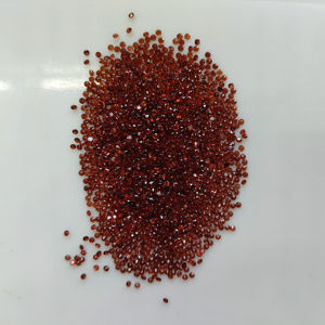 พลอยโกเมนแดงธรรมชาติ 1.5 มม. ทรงกลมเจียระไนแบบบริลเลียนท์ คุณภาพดีที่สุด สำหรับทำเครื่องประดับ - Product Image 4