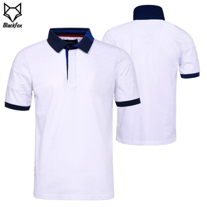 Polo de Manga Corta para Hombre, Color Sólido, Diseño Casual con Botones, Antiarrugas, Corte Regular - Product Image 4