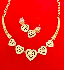 24K or Dubai Vintage mode bijoux collier ensemble boucles d'oreilles bracelets peignes broches cuivre matériel avec diamant cadeau pour les états-unis - Product Image 6