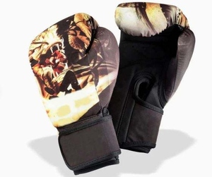 Gants de boxe thaïlandais personnalisés de haute qualité pour enfants 6oz 10oz gants d'entraînement Mma en cuir Pu pour la salle de sport, le fitness et les arts martiaux - Product Image 5