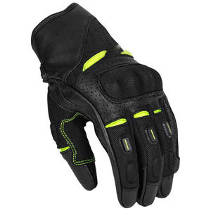 Gants de moto en cuir au design classique, très protecteurs, ajustement confortable, réutilisables, antidérapants, avec poignée en cuir - Product Image 3