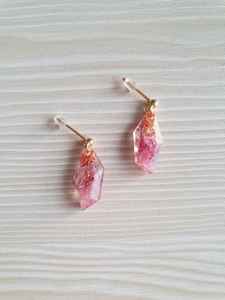 ต่างหูเรซินทำมือคุณภาพสูงที่มีสีดินอินทรีย์ทำให้ดูเป็นแรงบันดาลใจจากธรรมชาติ - Product Image 3