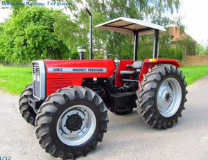 รถแทรกเตอร์มือสอง Massey Ferguson 390 ขับเคลื่อน 4 ล้อ สีแดง อุปกรณ์การเกษตรสำหรับใช้งานกลางแจ้ง - Product Image 6