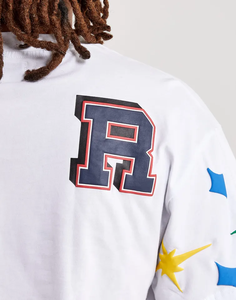 T-shirts en coton avec logo personnalisé impression 3D bouffante T-shirts graphiques grande taille pour hommes High Street T-shirt personnalisé poids lourd - Product Image 4