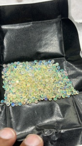 Opale etiopico 3mm taglio rotondo pietra preziosa prezzo all'ingrosso gemma sfusa taglio rotondo opale opale etiopiano