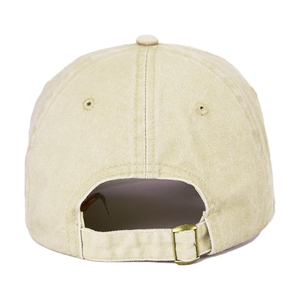 Casquettes de baseball en coton 6 panneaux pour hommes et femmes denim lavé réglable avec logo de broderie 3D au design personnalisé - Product Image 3