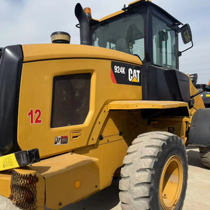 Chargeuse-pelleteuse Caterpillar Cat924k d'occasion, d'origine, à vendre, nouvelle chargeuse sur pneus, charge nominale de 2400 kg, moteur parfait - Product Image 1