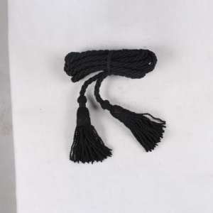 Vente en gros sur mesure cordon de coton torsadé corde tresse tous les cordons d'accessoires d'uniforme pour sacs et vêtements avec revêtement de finition - Product Image 1