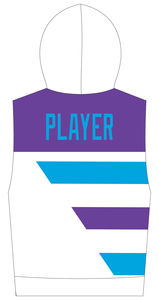 เสื้อฮู้ดแขนกุดสำหรับผู้ชายไซส์พิเศษแบบซับลิเมชันล่าสุด - Product Image 3