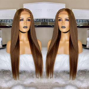 Perruque droite Svolna Bob en gros, 100% cheveux humains vierges, brésiliens, péruviens, indiens, perruques HD, cheveux humains naturels - Product Image 2