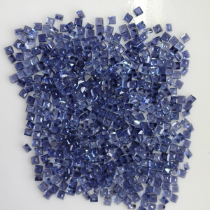 อิโอไลต์ธรรมชาติ 2.5 มม. ทรงสี่เหลี่ยมเจียระไนแบบสเต็ปคัท คุณภาพดีที่สุด พลอยหลวม พร้อมเอฟเฟกต์เพลโอโครอิก สำหรับทำเครื่องประดับ - Product Image 4