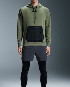 Sudadera con capucha personalizada para hombre, mezcla de algodón suave y poliéster, bolsillo con cremallera, manga completa, Capucha ajustable, ropa de calle Premium - Product Image 1