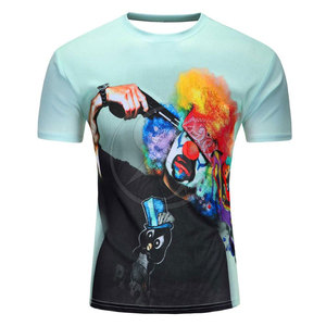 Camisetas transpirables de la sublimación de los hombres del servicio del OEM Camisetas cómodas de la sublimación de los hombres de la alta calidad - Product Image 1