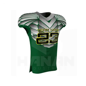 Uniformes de fútbol americano de ajuste personalizado de primera calidad, conjunto transpirable con costuras de alta resistencia e impresión a buen precio - Product Image 1