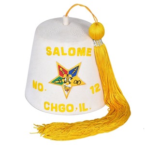 OEM Calidad Mejor diseñado Fez Custom Masonic Fez Hat Todos los colores disponibles Rhinestones Fez Hat para la venta - Product Image 1
