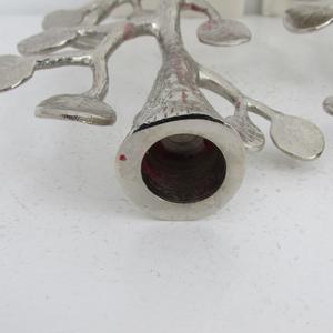 Candelabro de Metal hecho a mano con forma de árbol de Navidad moderno de lujo, candelabro de mesa único, Juego de 2 para bodas - Product Image 3