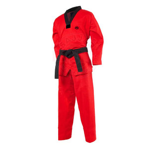 Uniforme de taekwondo con logotipo bordado, impresión personalizada, venta al por mayor - Product Image 5
