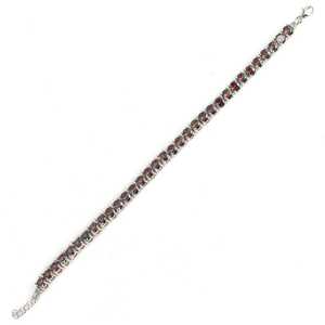 Pulsera Redonda de Plata de Ley 925 con Piedra de Topacio Místico, Chapada en Rodio, Oro Rosa, Diamante, Perla y Cuarzo, Joyería de Oro - Product Image 3