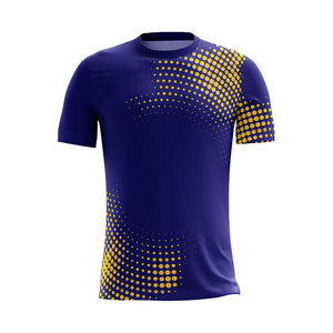 Camiseta de gran tamaño de alta calidad para hombre, ropa deportiva de algodón transpirable, diseño de hombros caídos, camiseta lisa en blanco con estampado personalizado - Product Image 1