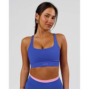 Soutien-gorge de sport Vision - Power Cobalt rembourré sans couture, grande taille, pour yoga et gym - Product Image 2