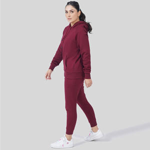 Vente en gros, nouvelle collection, logo personnalisé, survêtement décontracté de haute qualité, molleton doux, sweat-shirt sport, ensemble de loisirs pour adultes, femmes - Product Image 3