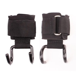 GAF Wight Lifting Strength Training Néoprène épais rembourré antidérapant avec maintien maximal réglable du poignet Crochets de traction - Product Image 2