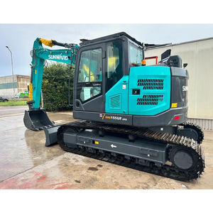 Mini-excavatrice d'occasion de 5 tonnes avec moteur, boîte de vitesses, pompe et moteur, haute efficacité, commandes fluides pour les travaux routiers/agricoles - Product Image 3